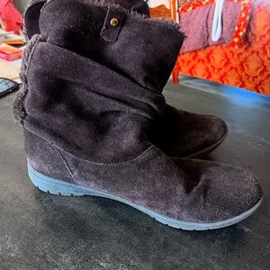 Euro Step Ankle boots Suede fur lined women's